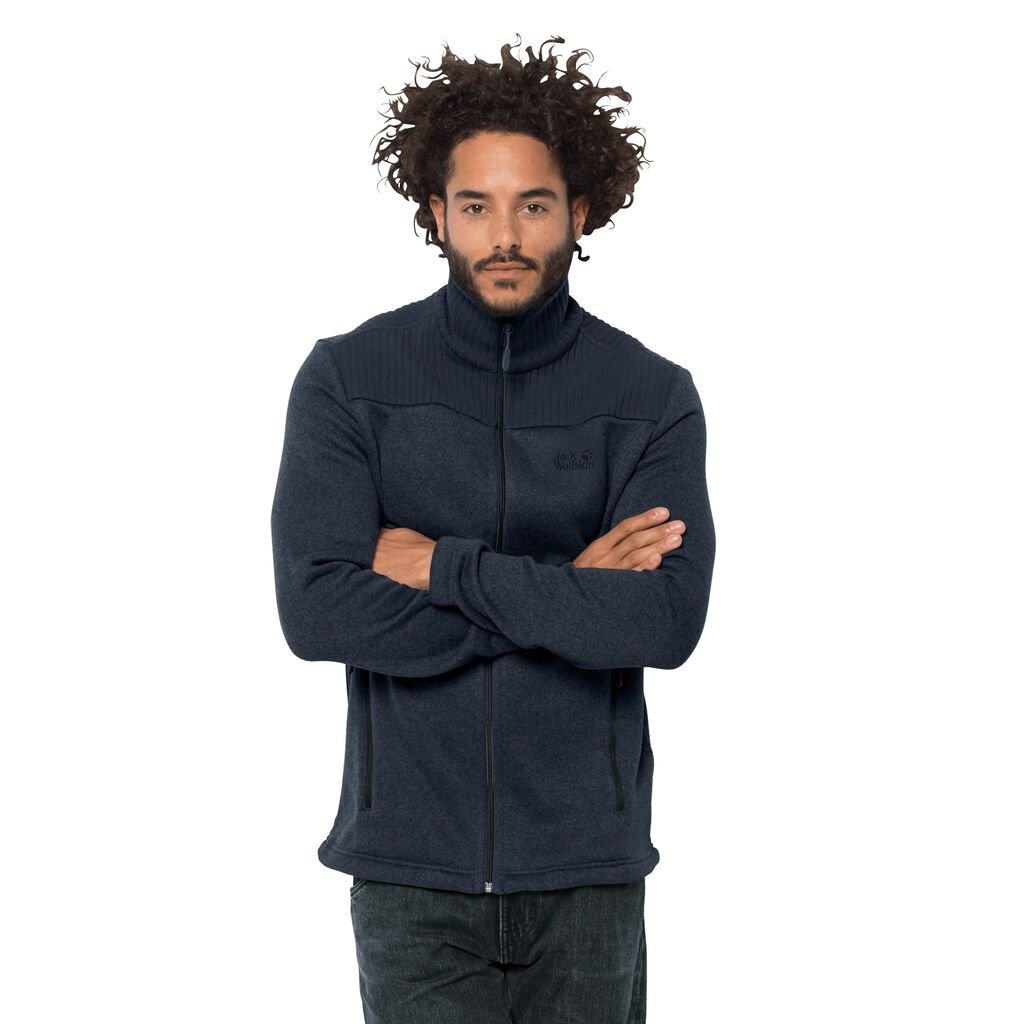 Jack Wolfskin SCANDIC fleece ζακετεσ ανδρικα μπλε | GR3921116